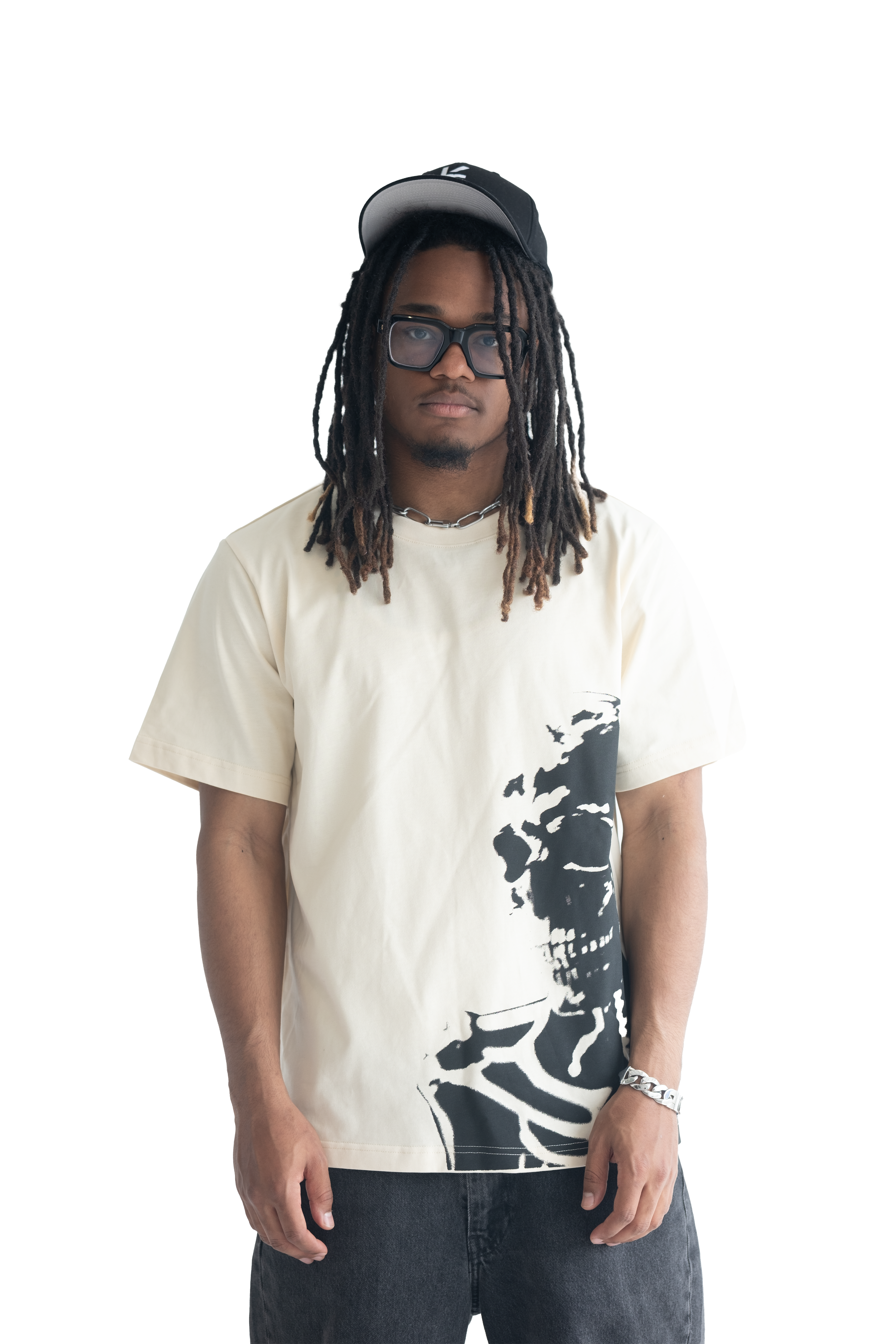 Skeleton T-Shirt (Cream)