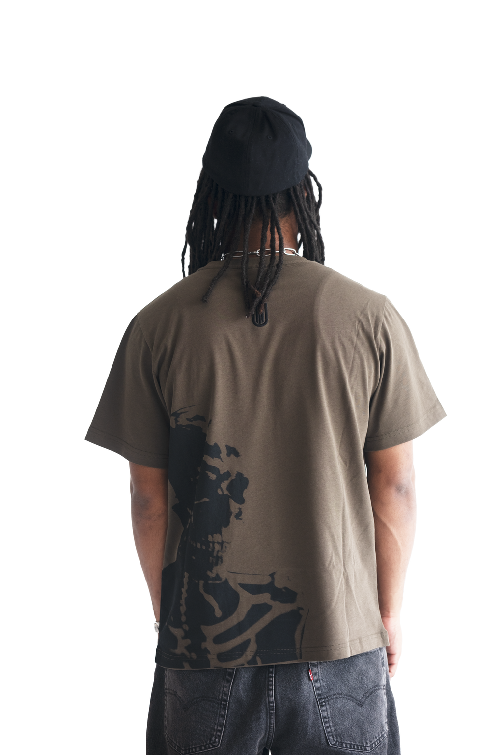 Skeleton T-Shirt (Army Green)