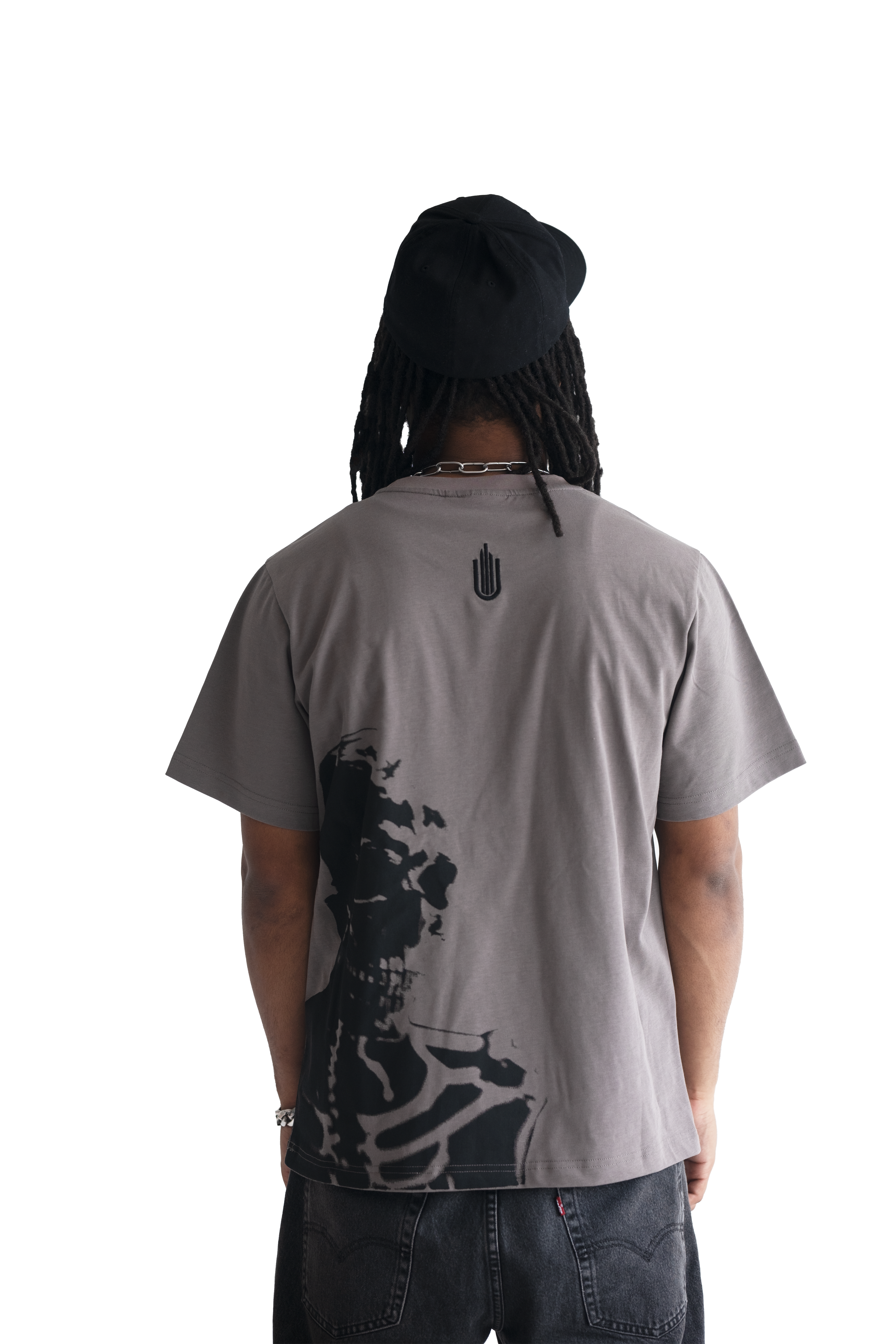 Skeleton T-Shirt (Steel Grey)
