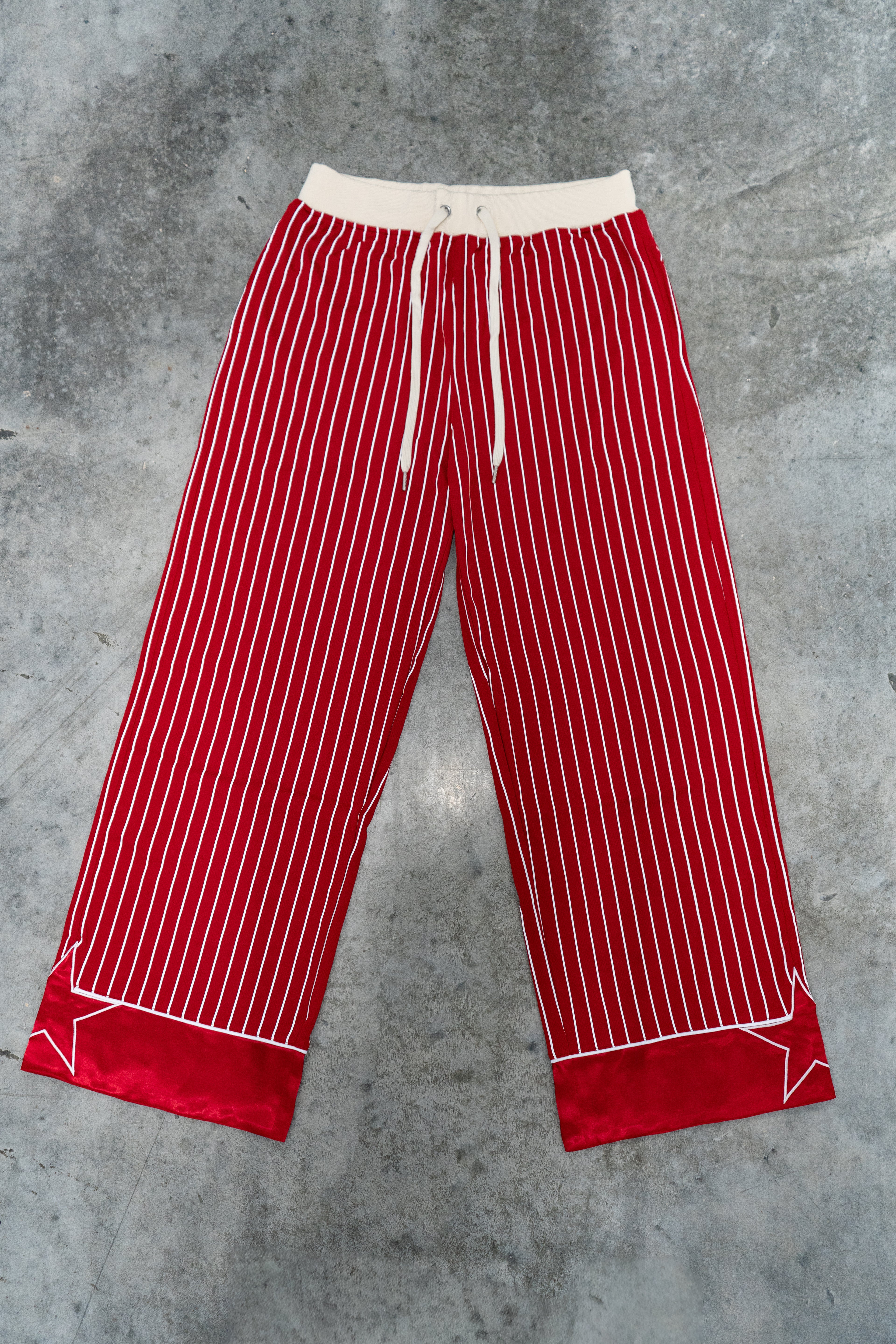 Basketball Warm-Up Pants (Red)