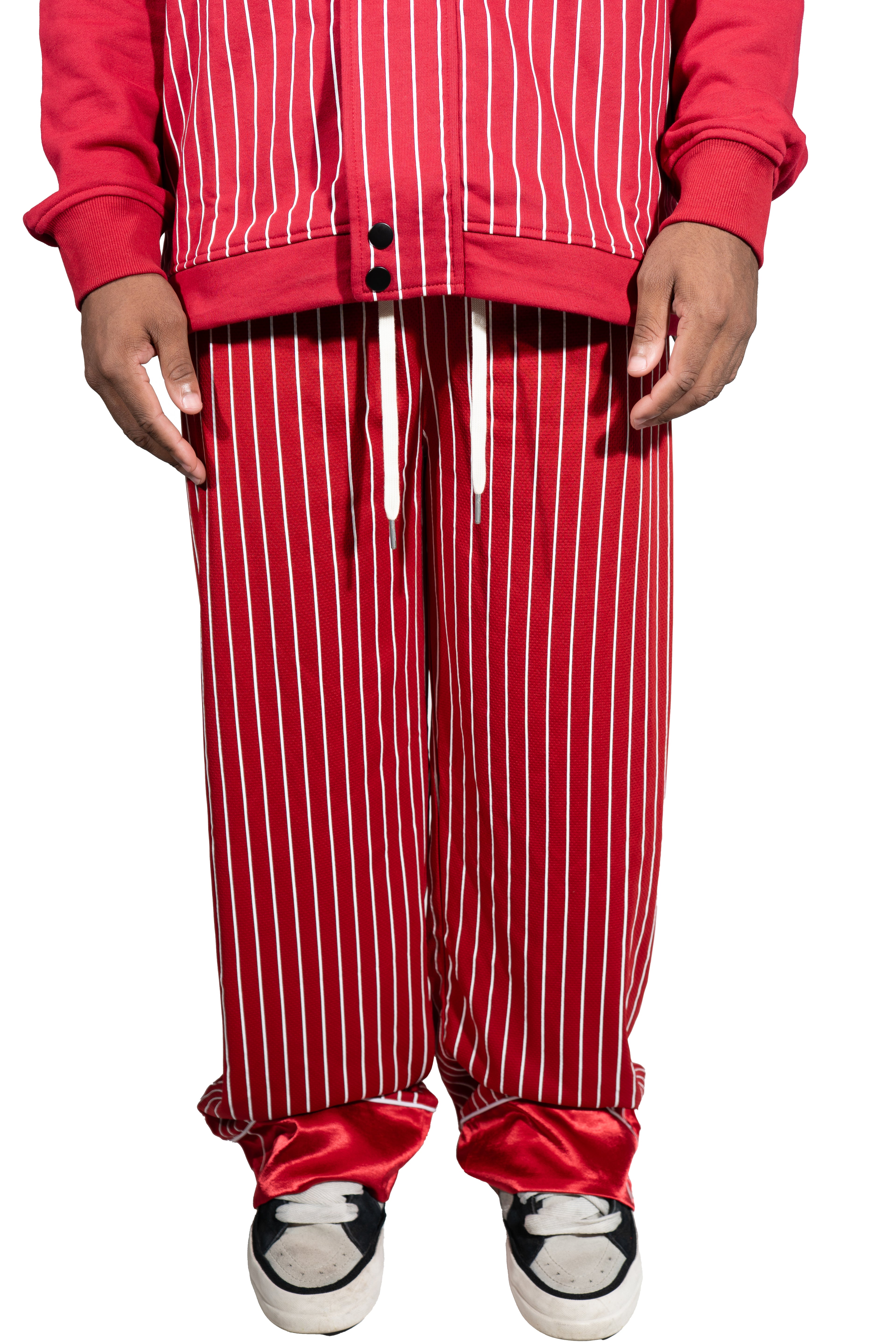 Basketball Warm-Up Pants (Red)