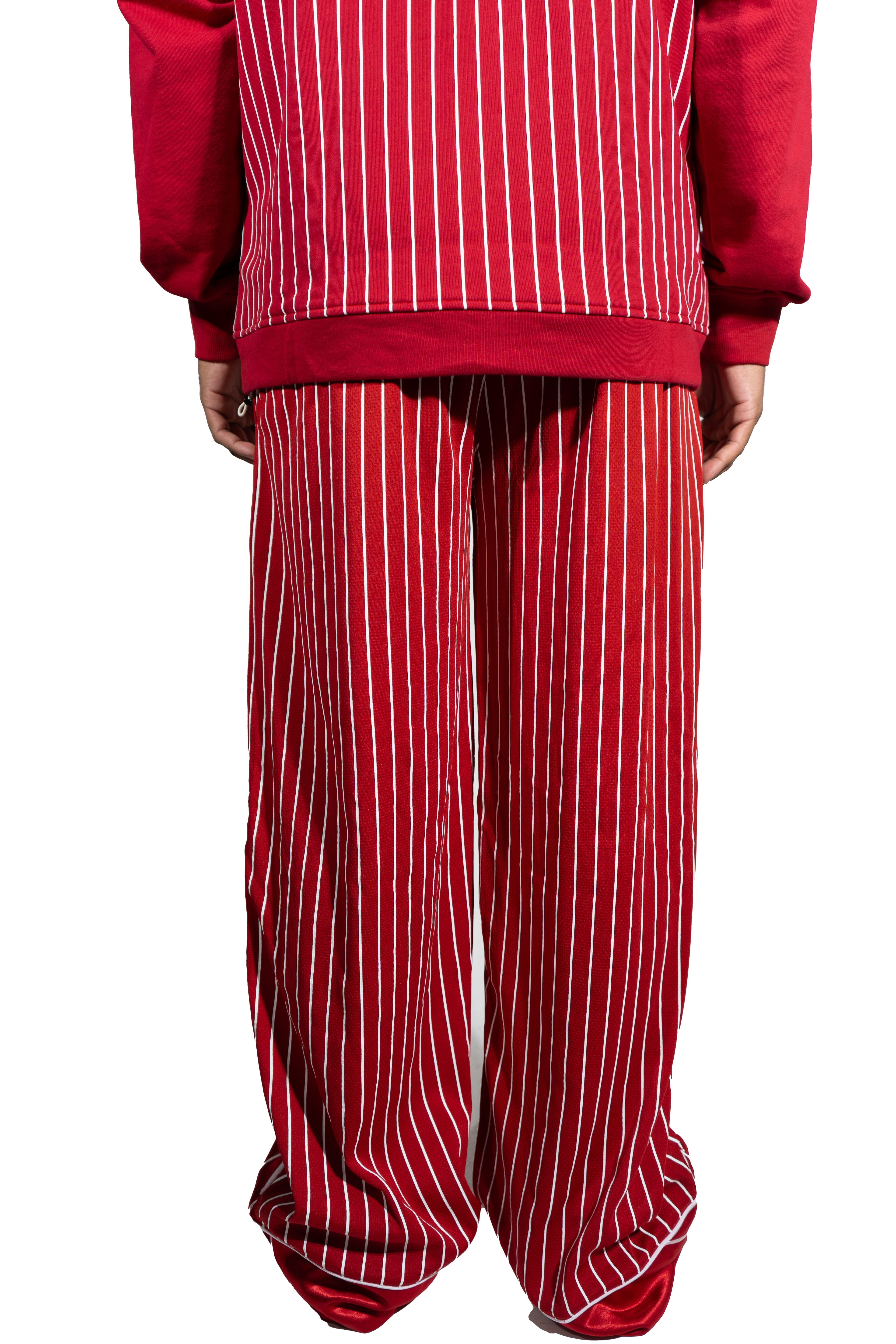 Basketball Warm-Up Pants (Red)