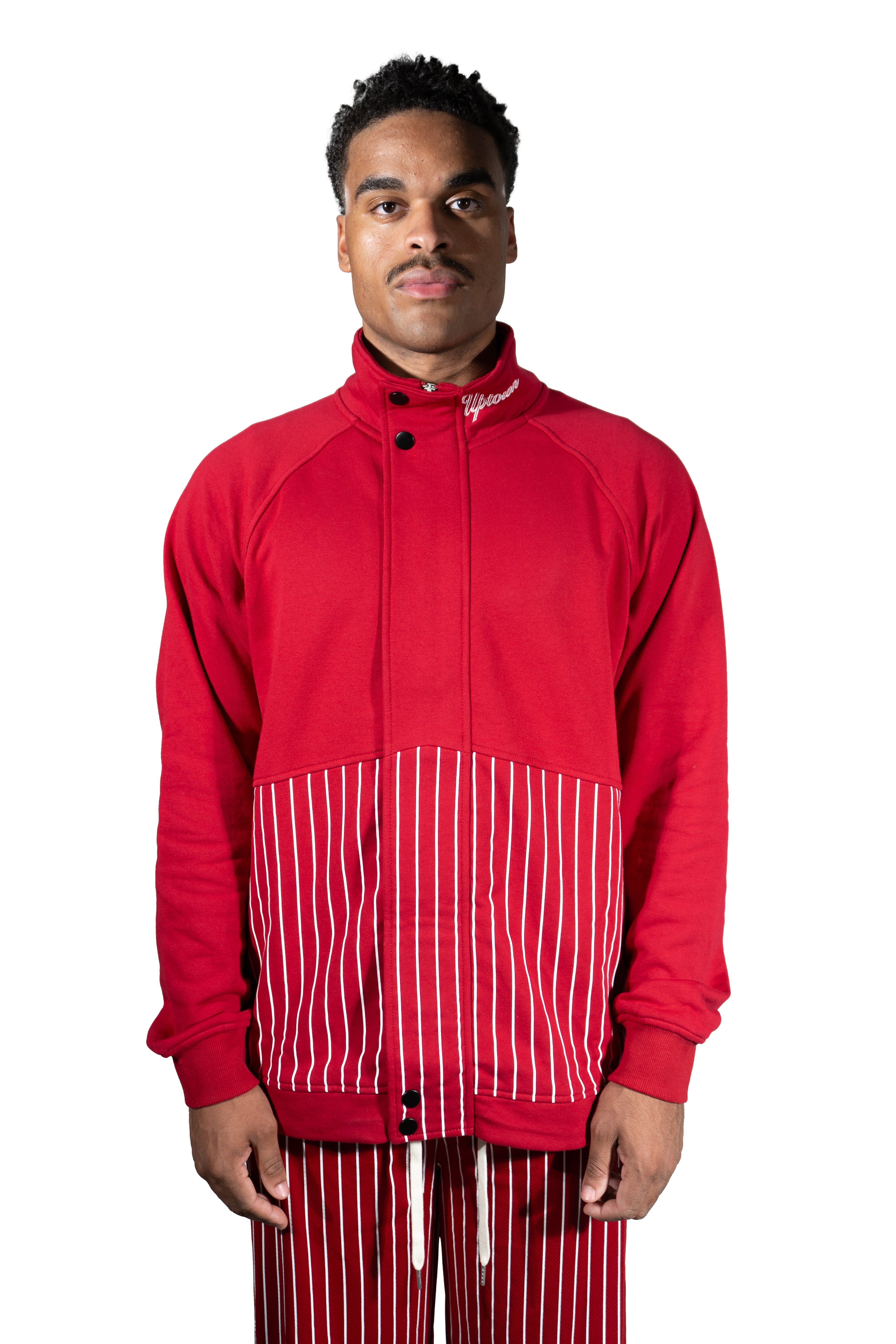 Basketball Warm-Up Jacket (Red)