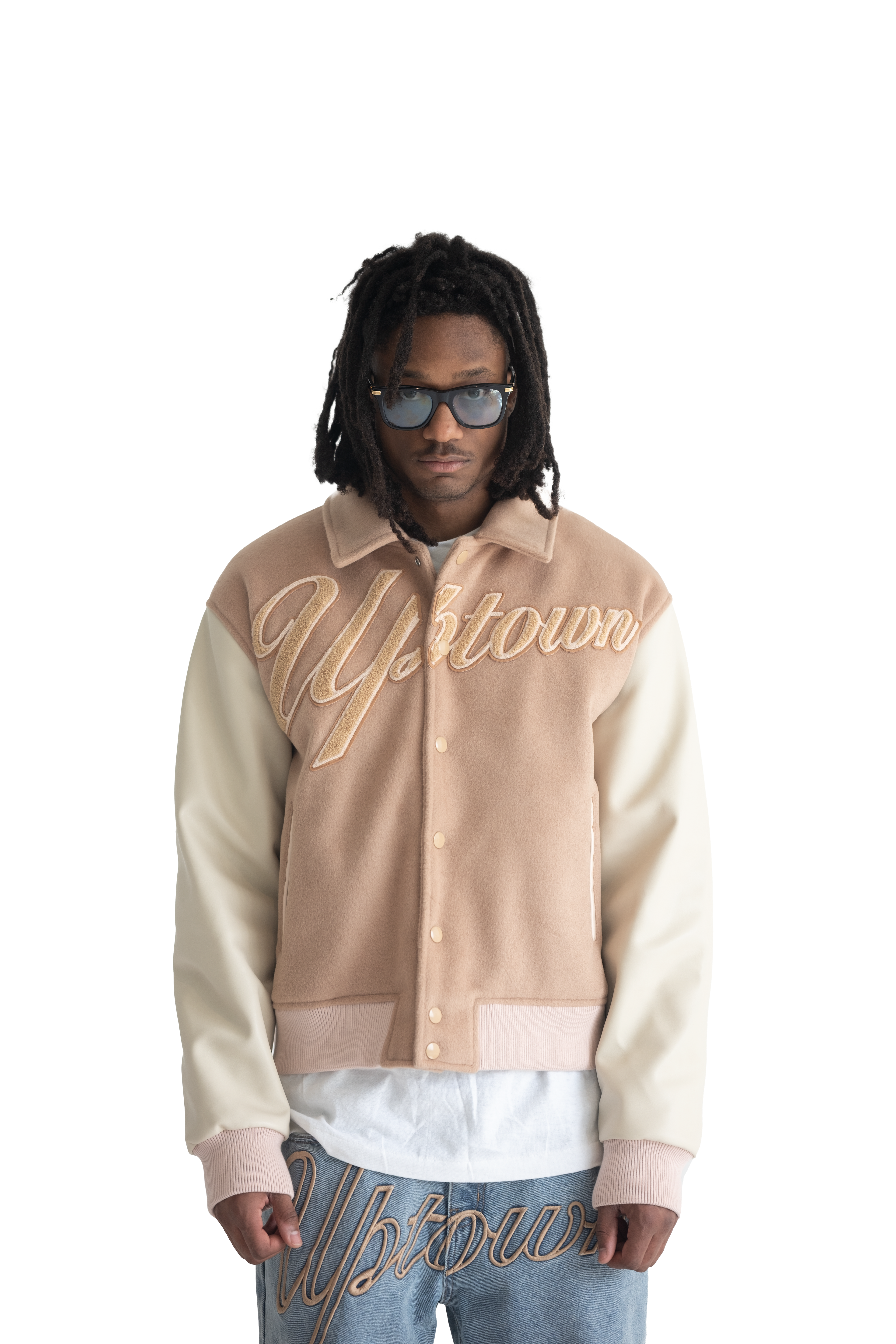Faith Varsity Jacket (Linen)