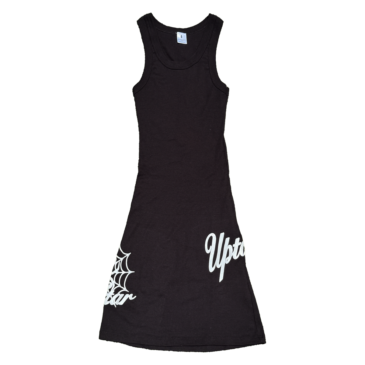 Spider Tank Dress (Black)
