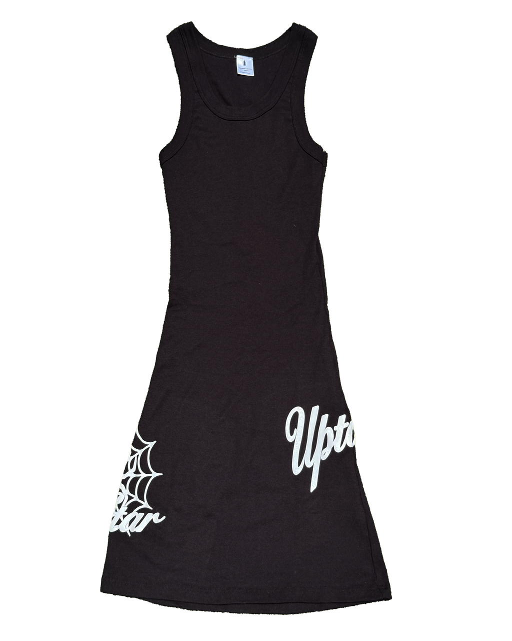 Spider Tank Dress (Black)
