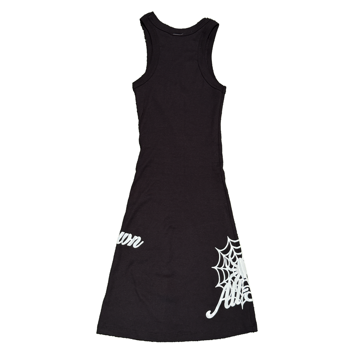 Spider Tank Dress (Black)