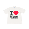 I Love Winning T-Shirt (Cream)