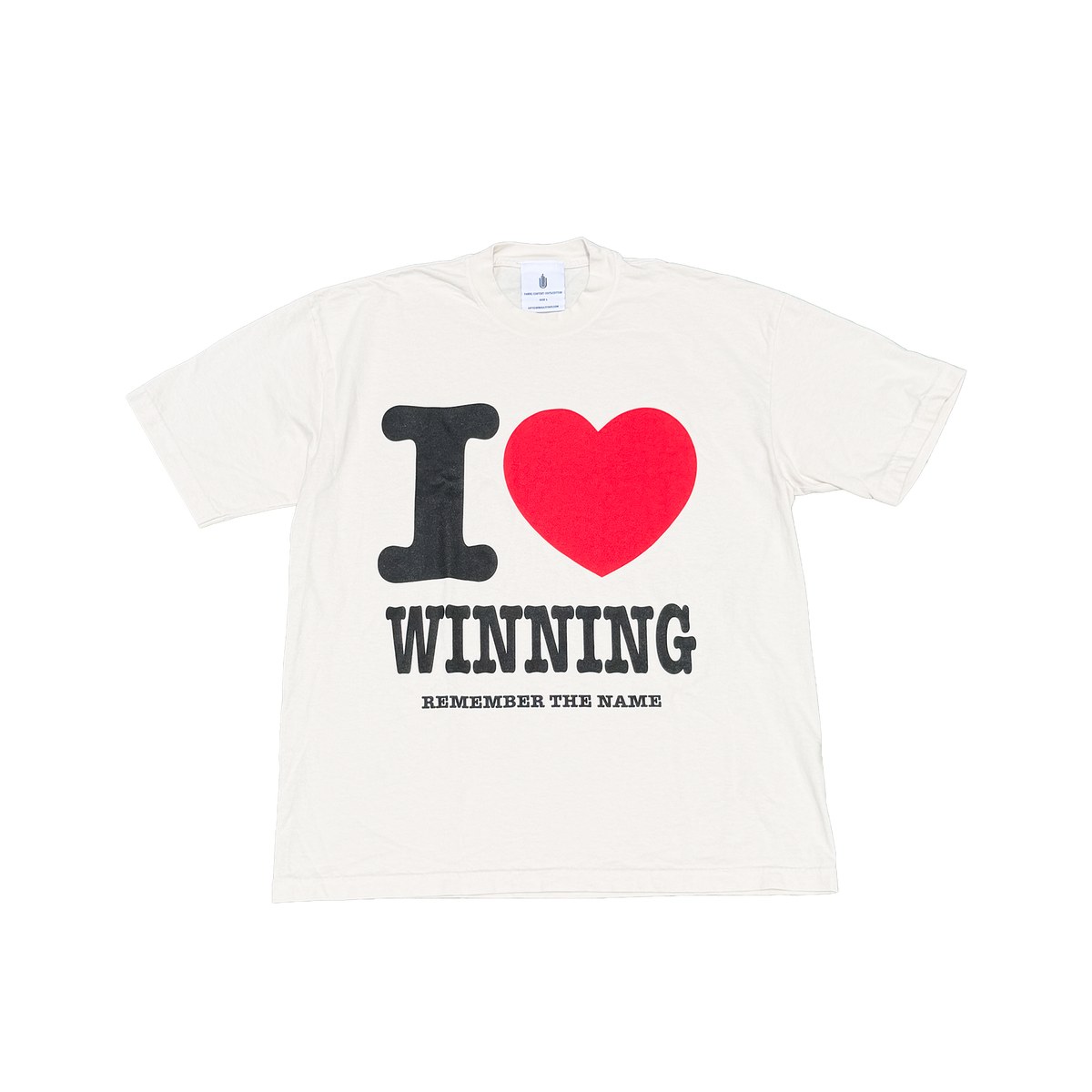 I Love Winning T-Shirt (Cream)