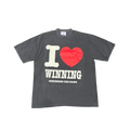 I Love Winning T-Shirt (Washed Black)