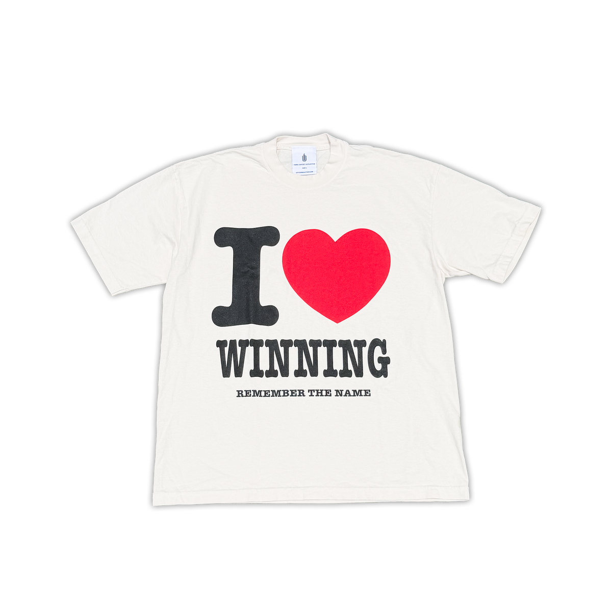 I Love Winning T-Shirt (Cream)