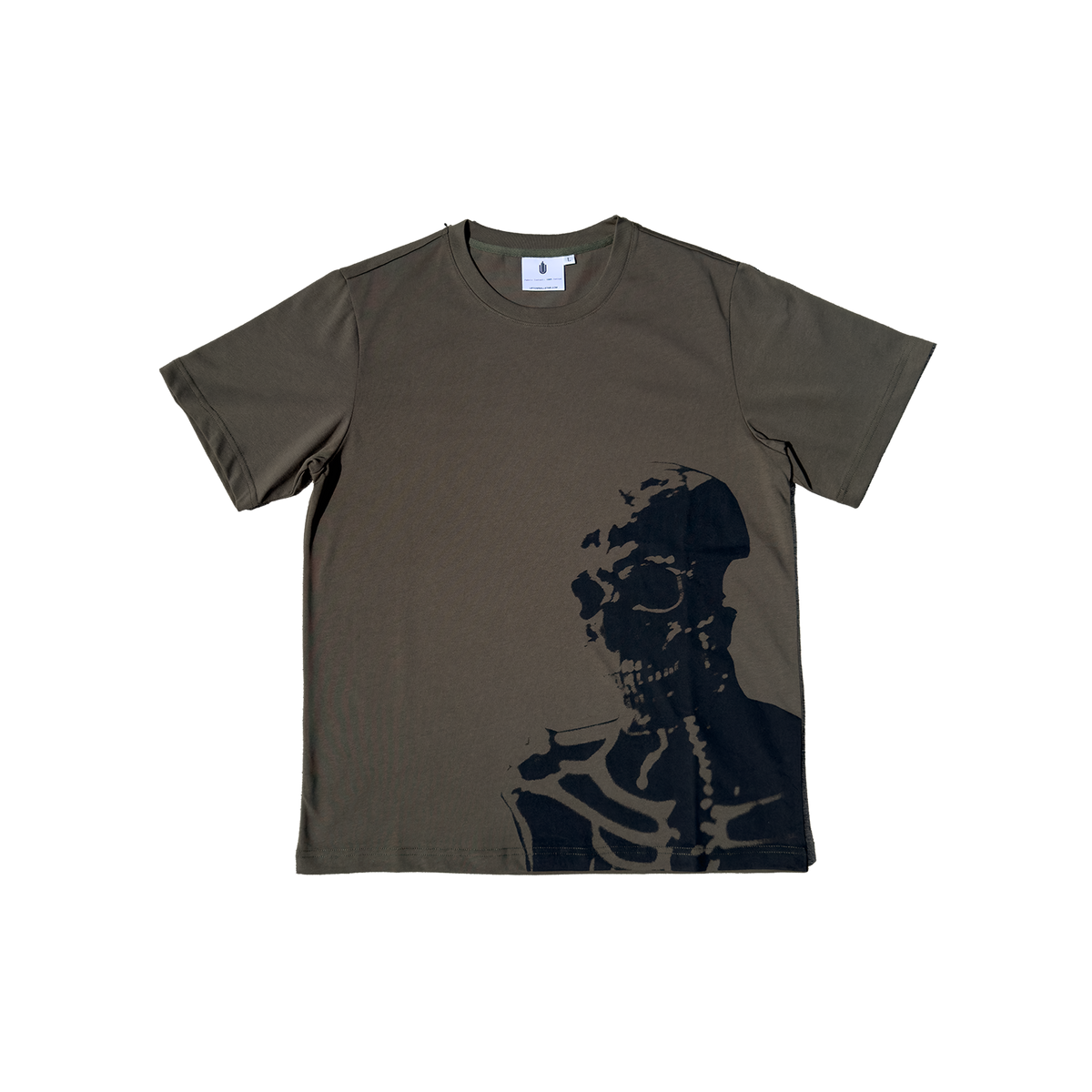 Skeleton T-Shirt (Army Green)