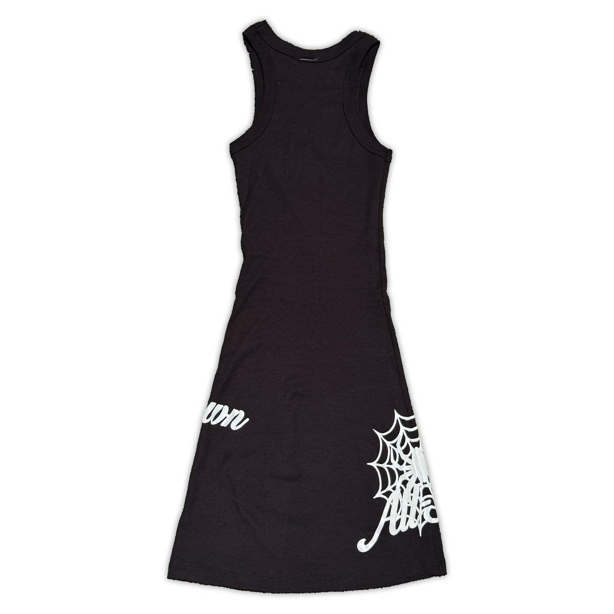 Spider Tank Dress (Black)