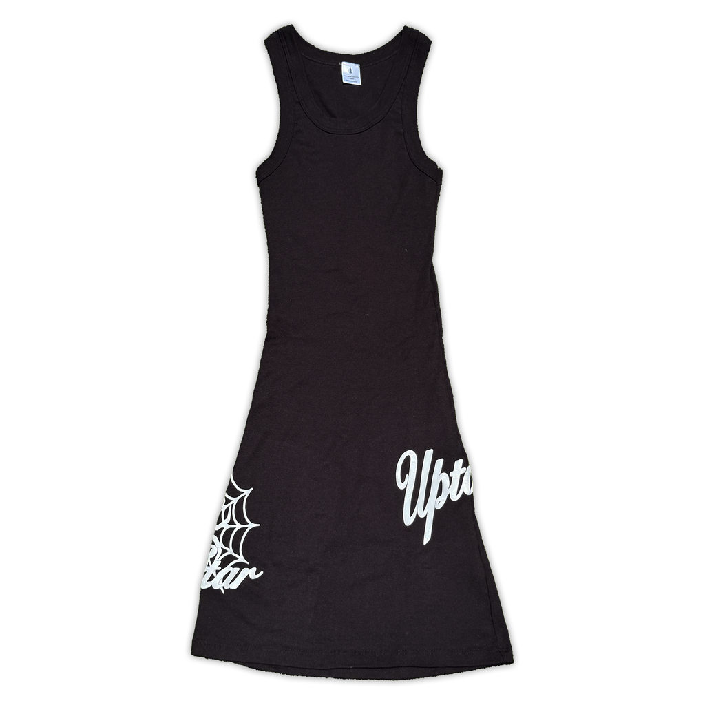 Spider Tank Dress (Black)