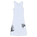 Spider Tank Dress (White)